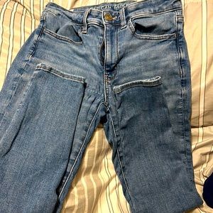 American eagle next level stretch jegging crop